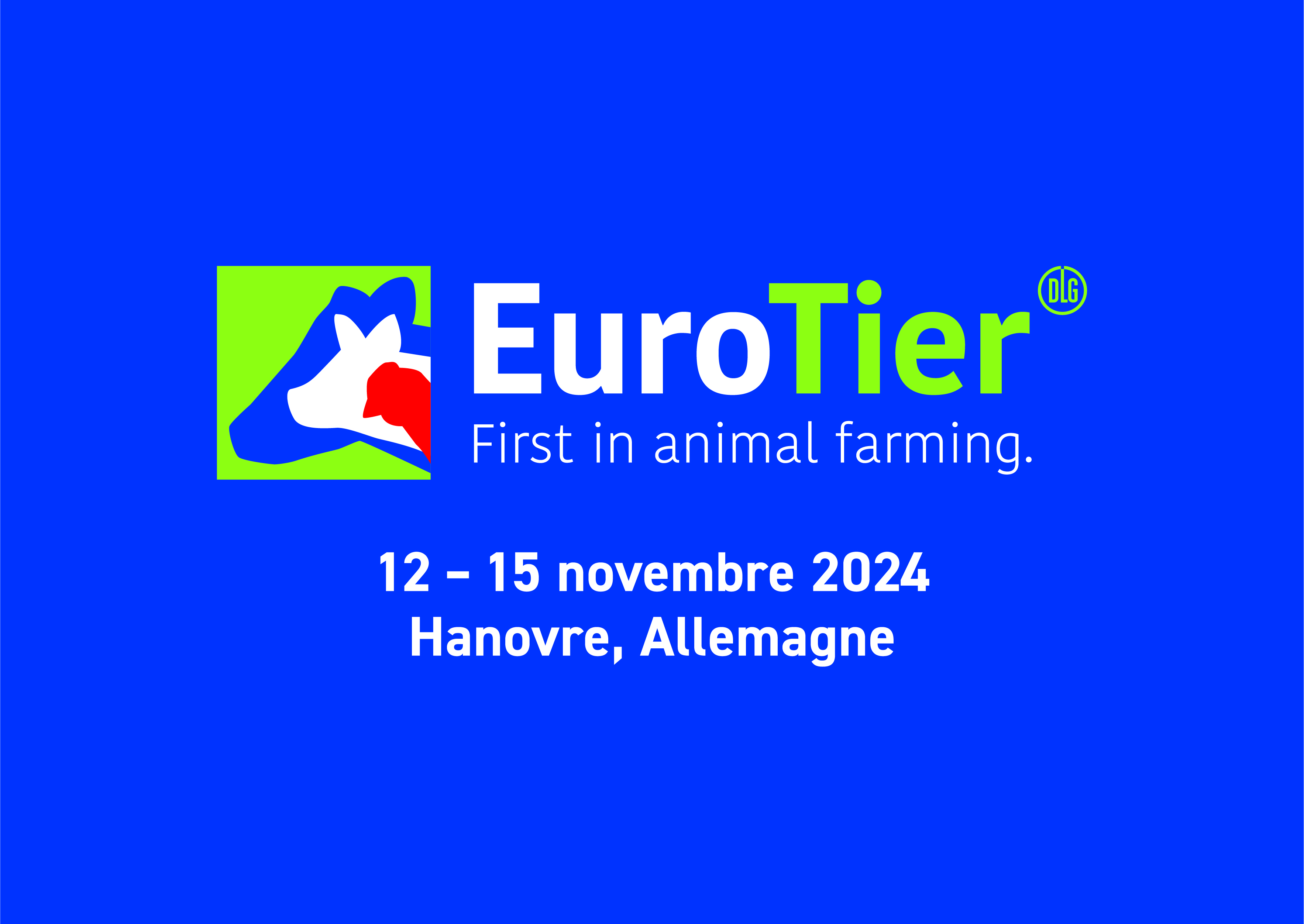 Nous vous donnons rendez-vous au EuroTier !